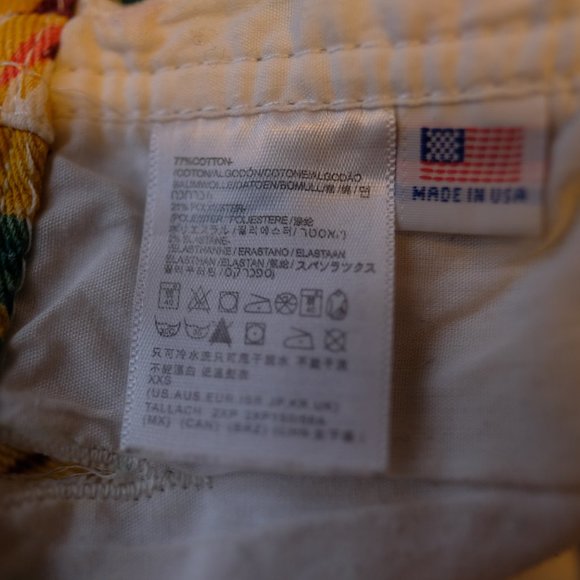 Sunflower Print Overalls - American Apperal - Picture 4 of 4